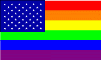 American - Gay Pride Flag